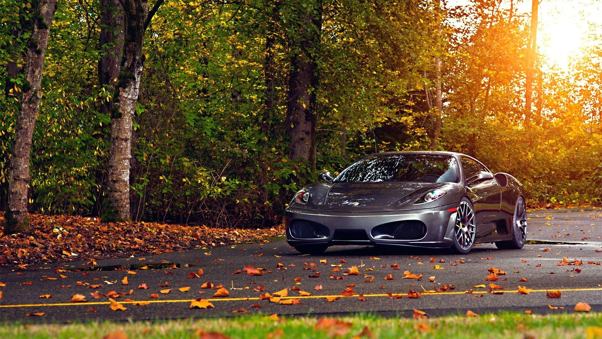 Photos Of Full HD Wallpaper Ferrari Scuderia Sports Car Autumn