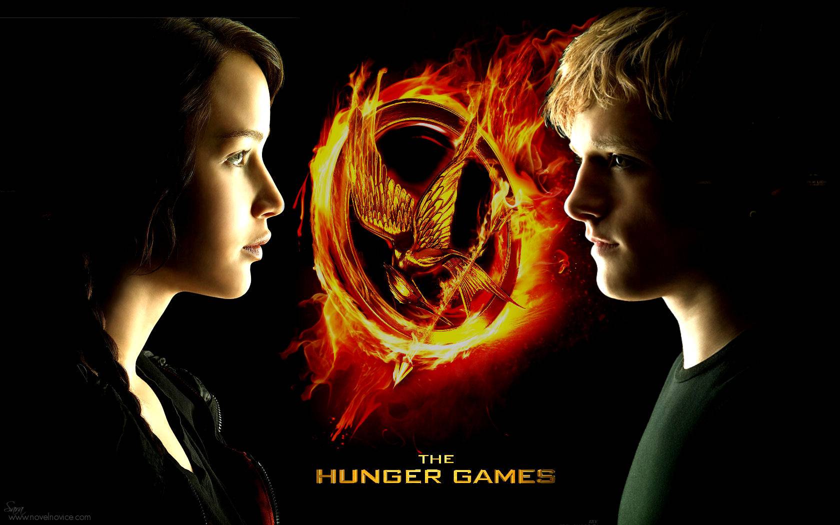 the hunger games katniss and peeta wallpaper. Your Geeky Wallpaper