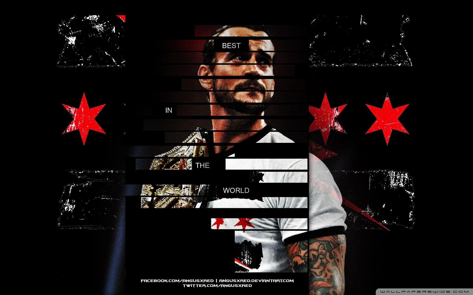 CM Punk In The World ❤ 4K HD Desktop Wallpaper