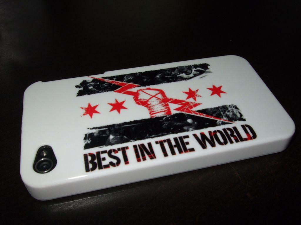 CM Punk Best in the World Logo iPhone 4 case. Made