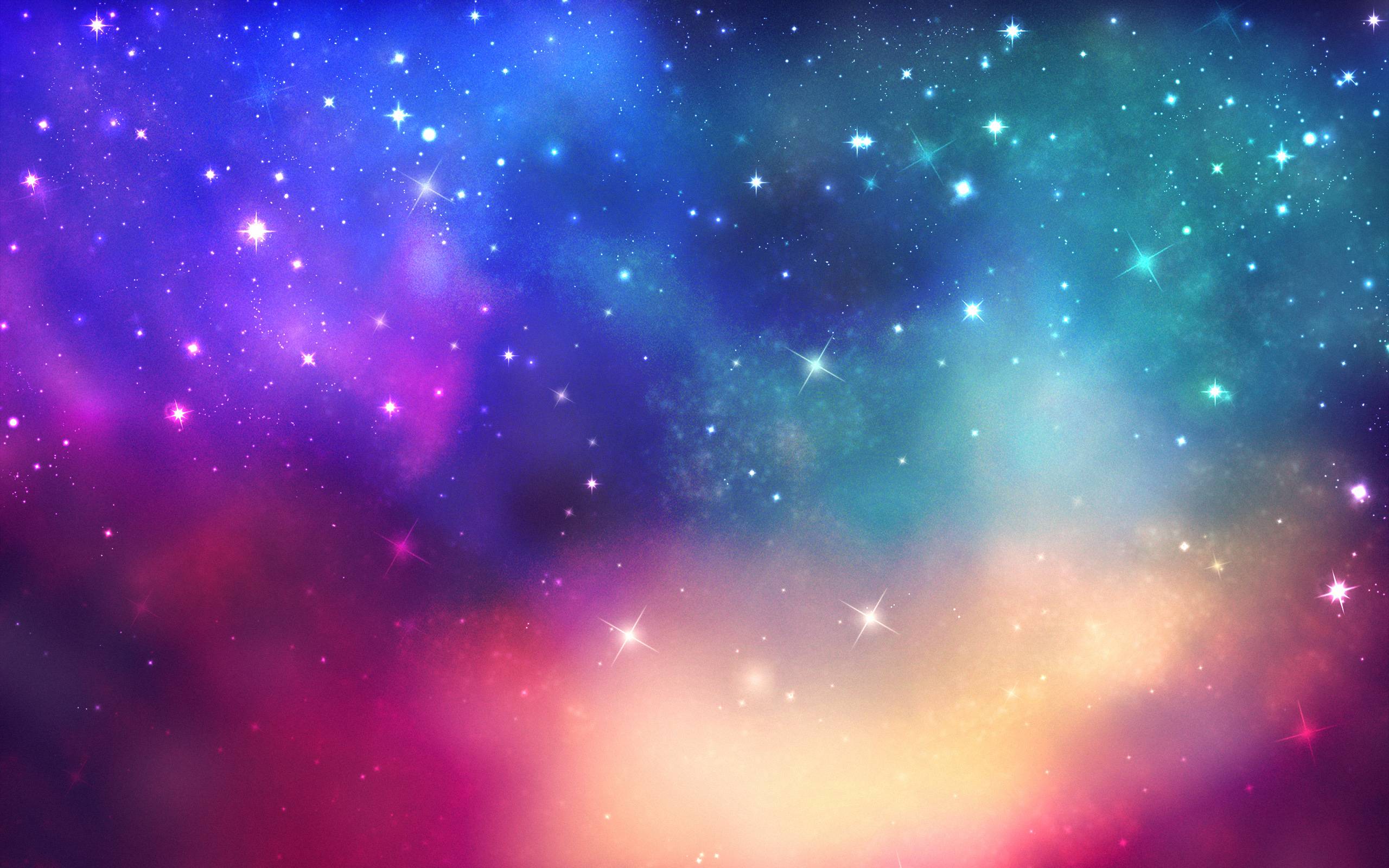 pink space background