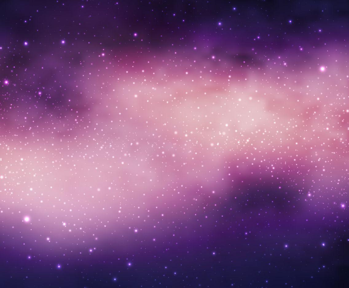 Beautiful Purple Space Background Illustration Vector Art & Graphics