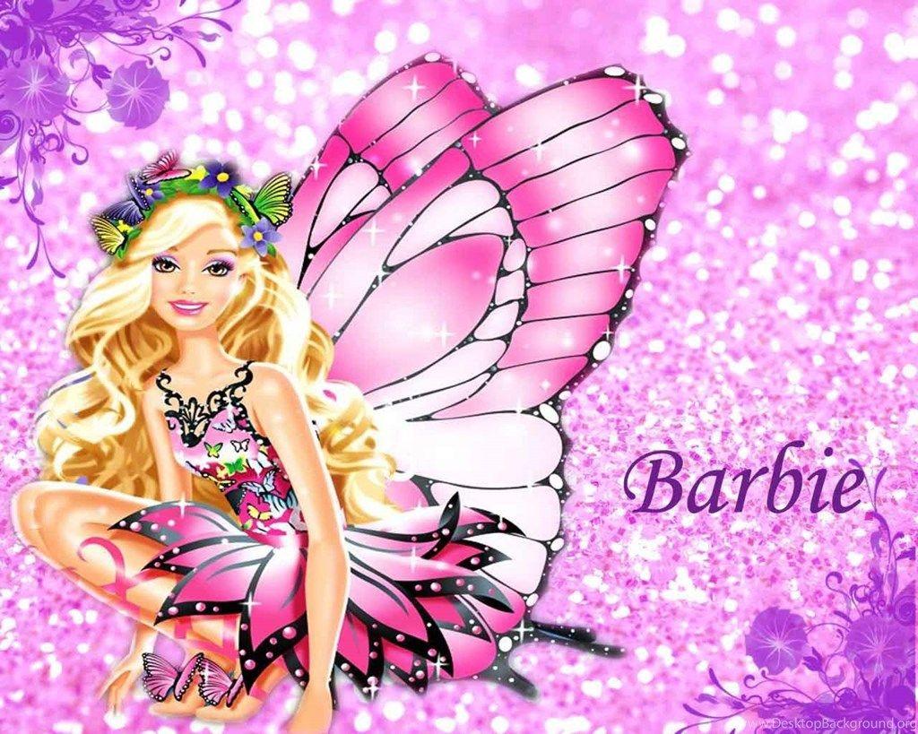 Barbie Pink Background Desktop Background