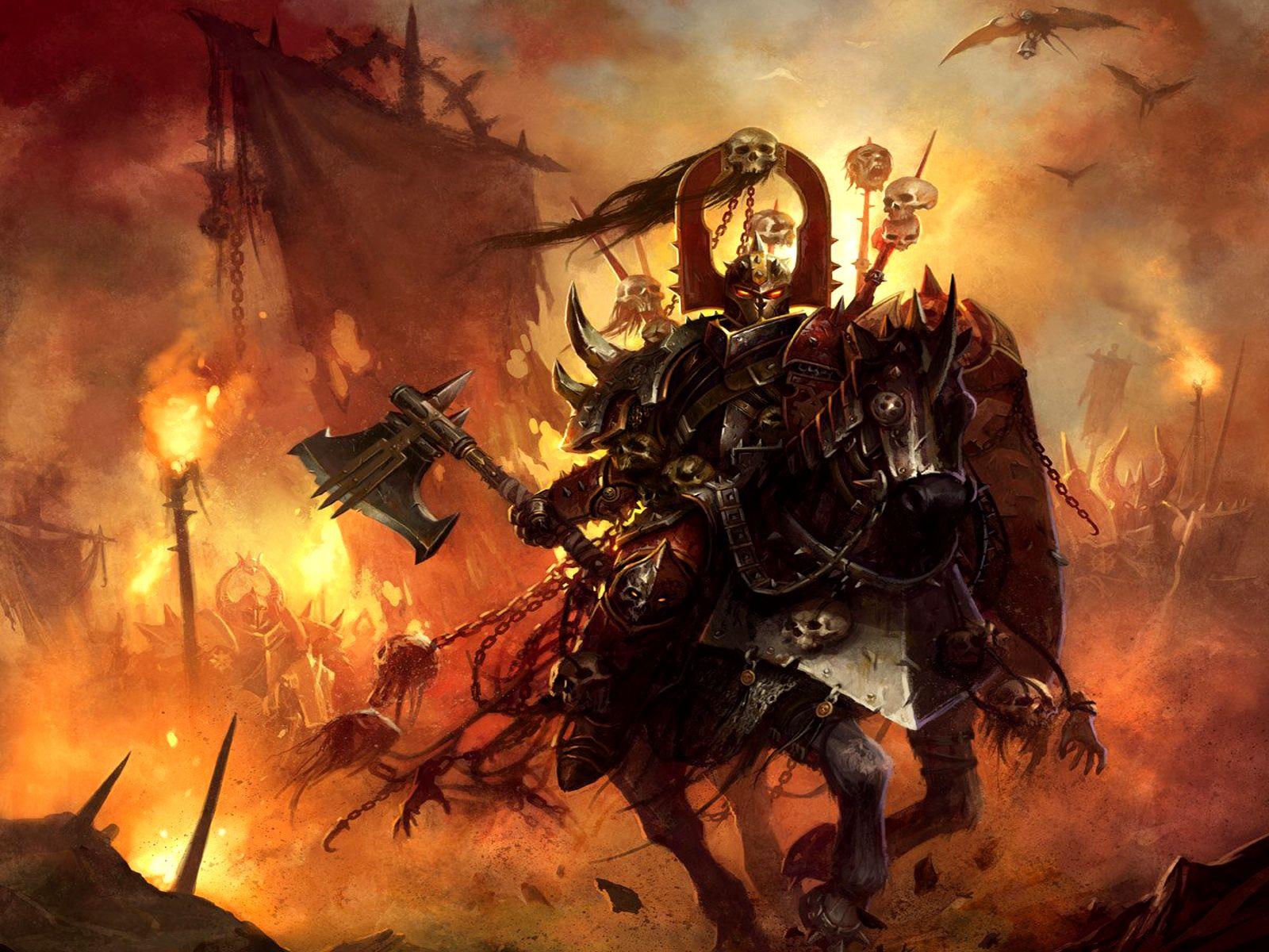 Free Warhammer Chaos Wallpaper Background at Gaming Monodomo
