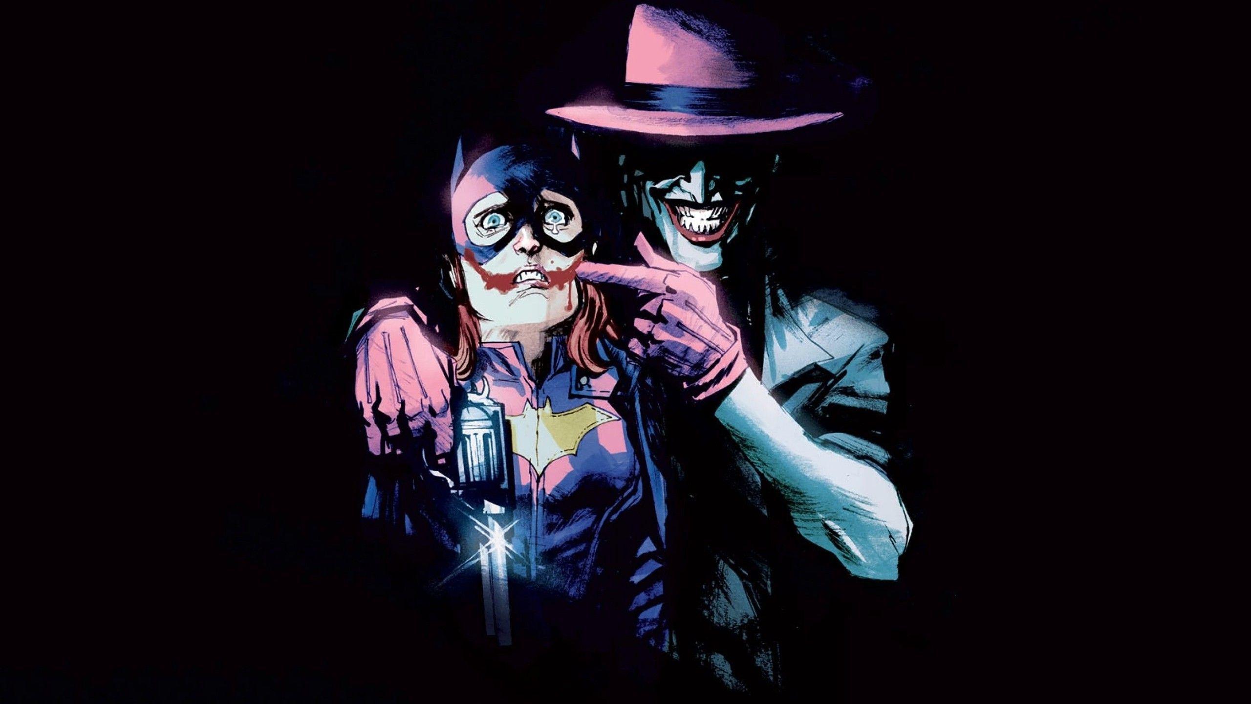 Batgirl, Joker, DC Comics Wallpaper HD / Desktop and Mobile Background