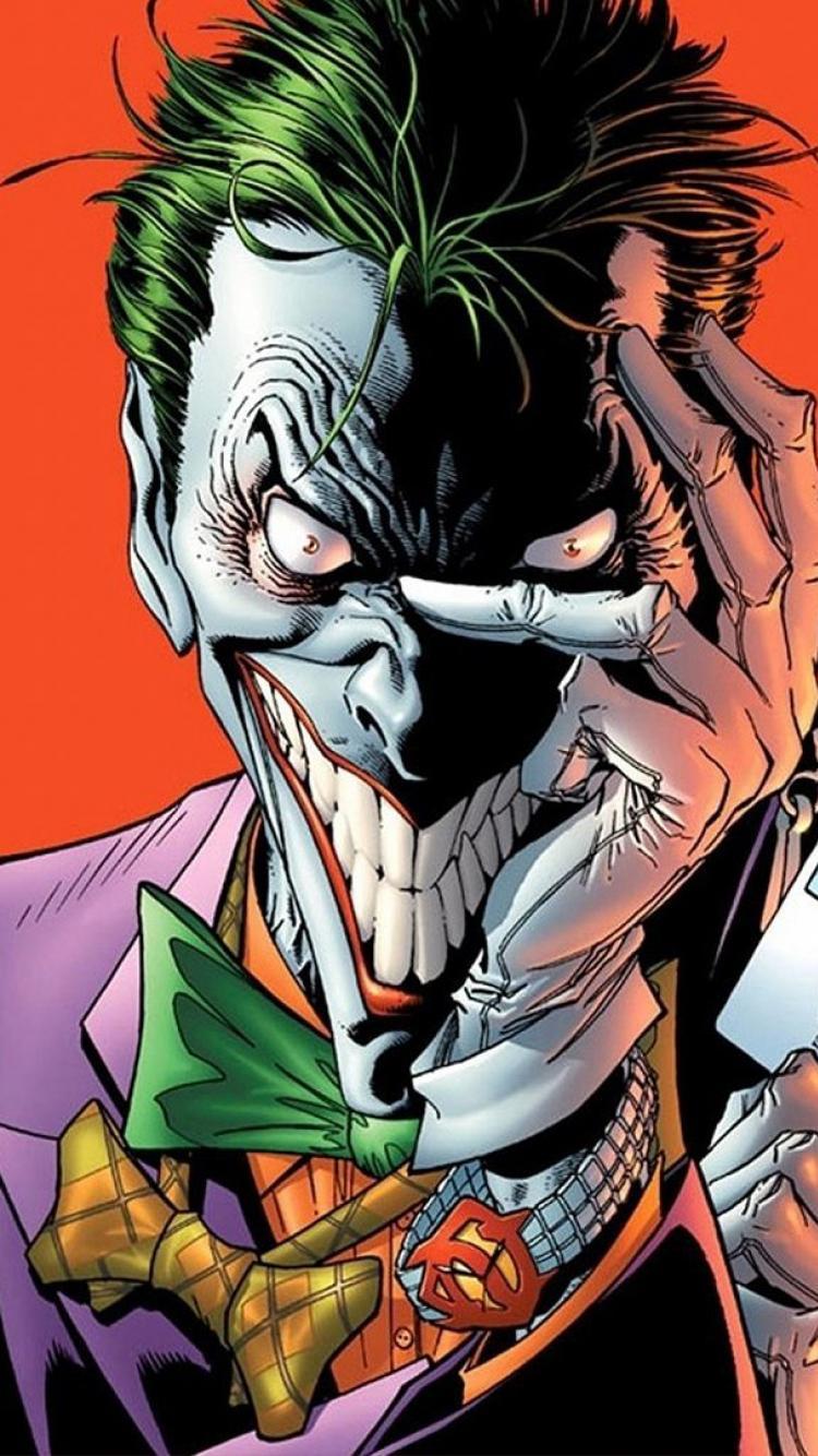 Joker Comic Wallpaper iPhone