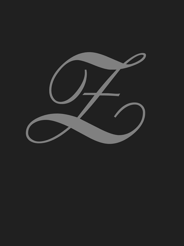 Letter Z Wallpaper. A capital letter in the alphabet render