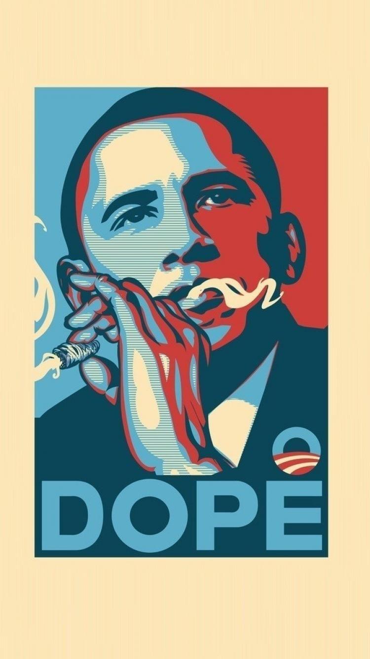 Smoke marijuana dope barack obama politician cigars wallpaper