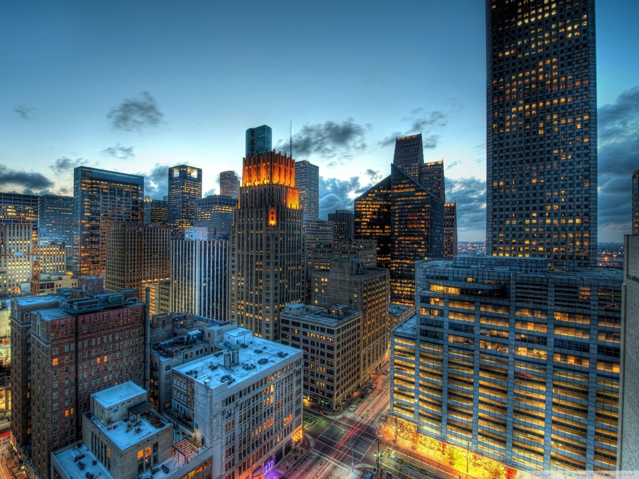 Houston, Texas, US ❤ 4K HD Desktop Wallpaper for 4K Ultra HD TV