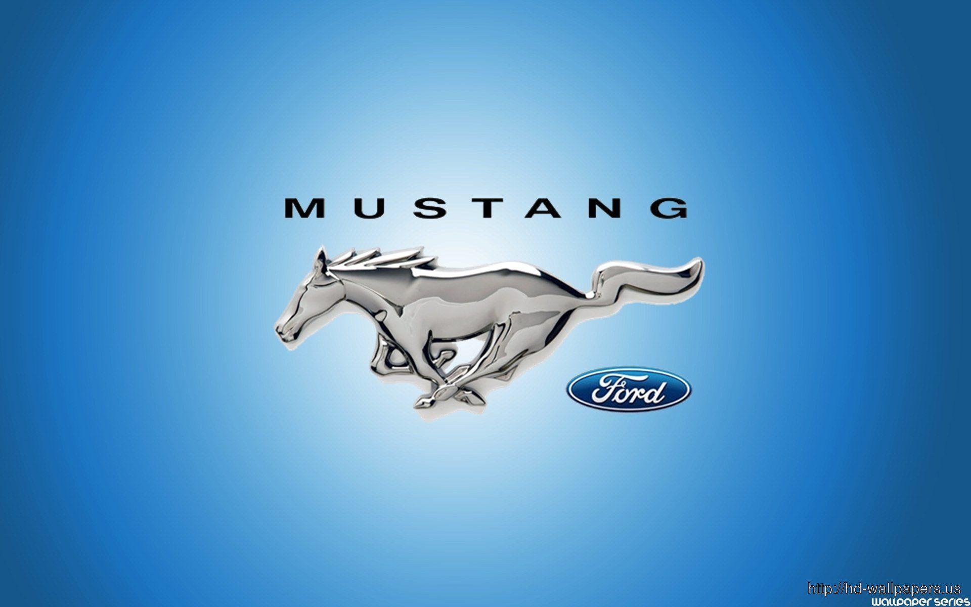 Ford Mustang Logo Wallpaper iPhone