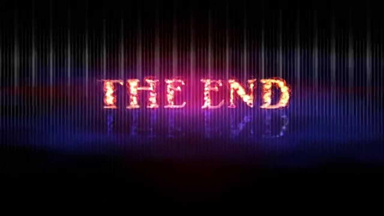 The End Sign HD Wallpaper, Background Image