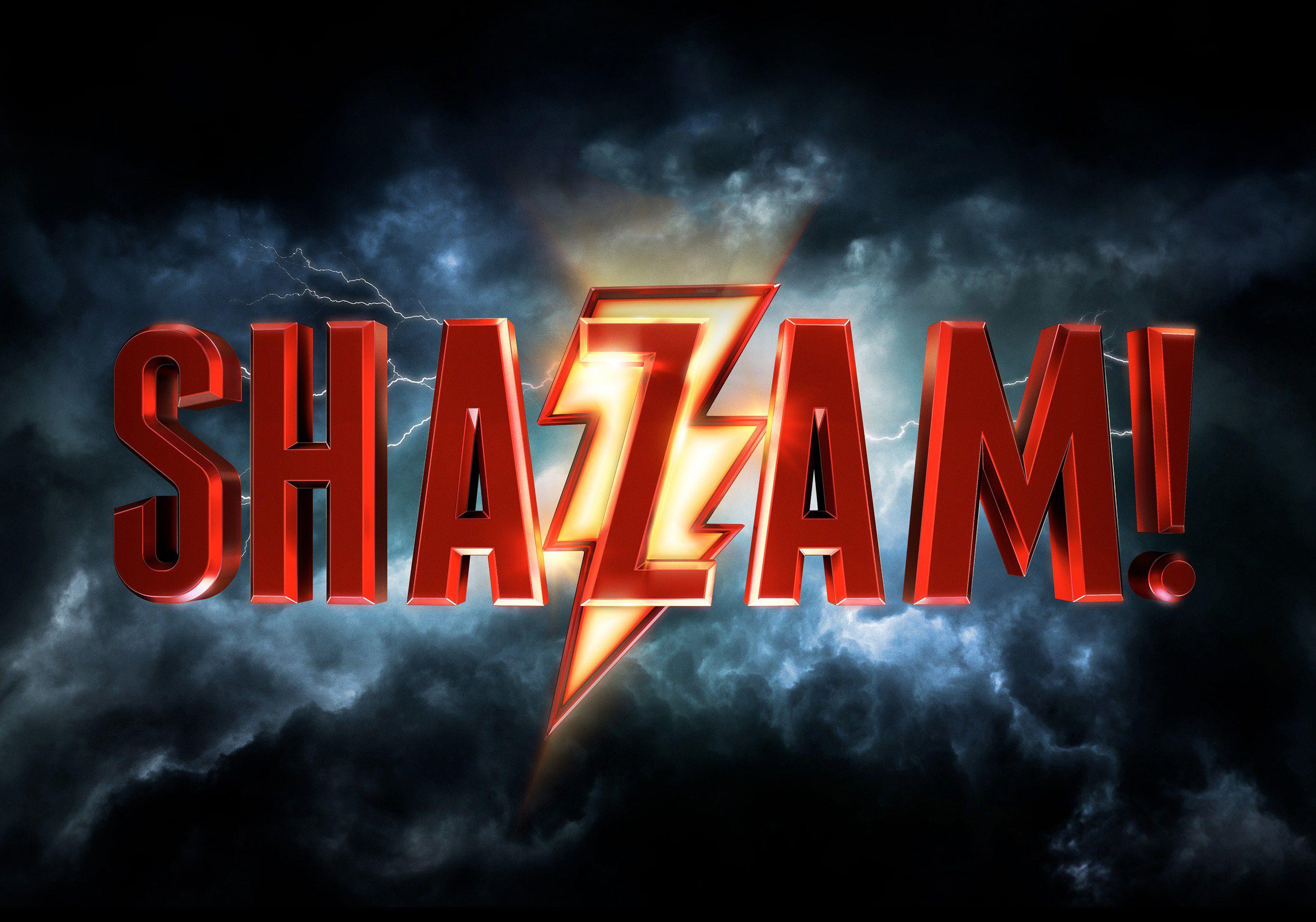 Shazam 2019 Movie Logo, HD Movies, 4k Wallpaper, Image
