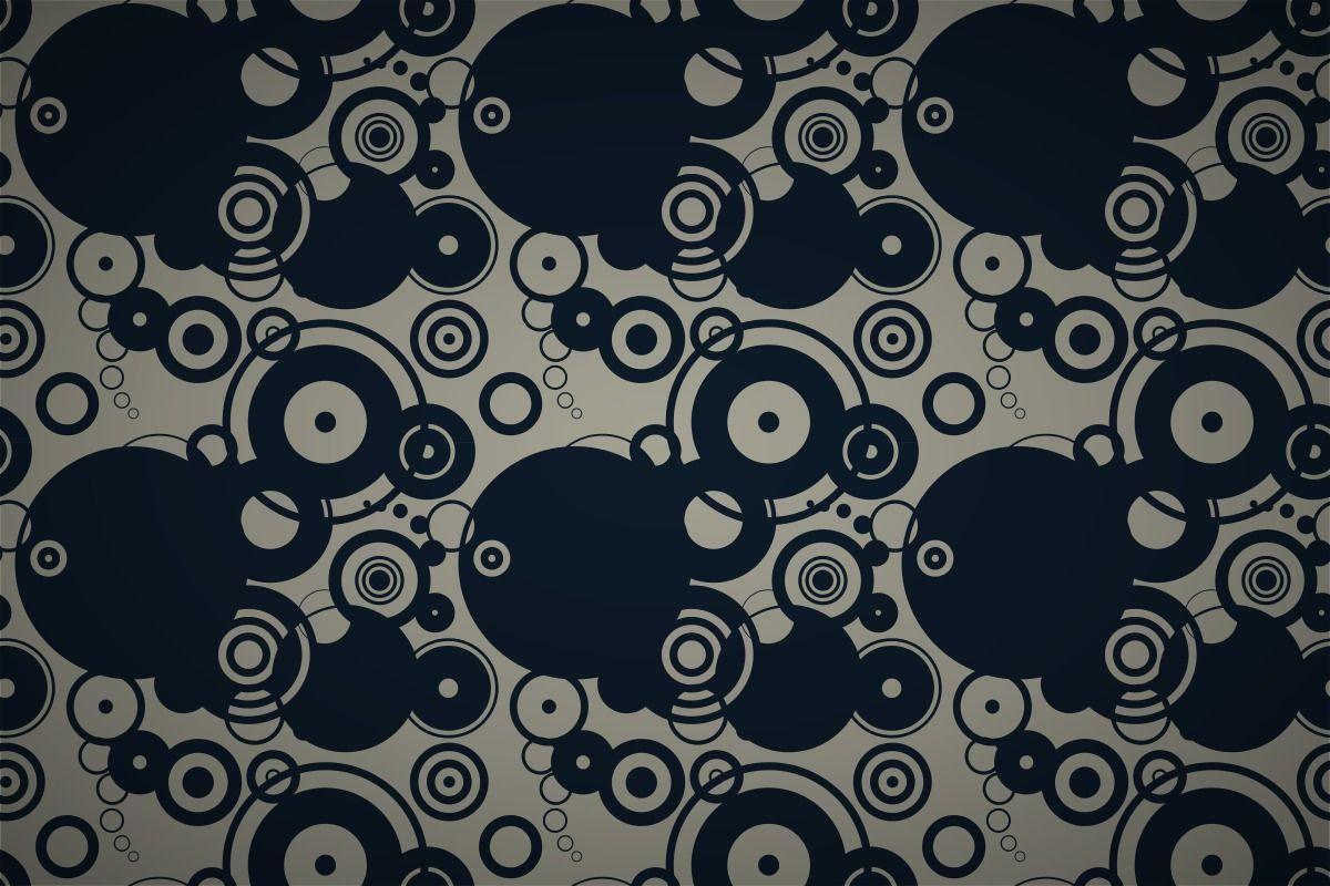 Free vector concentric circle wallpaper patterns