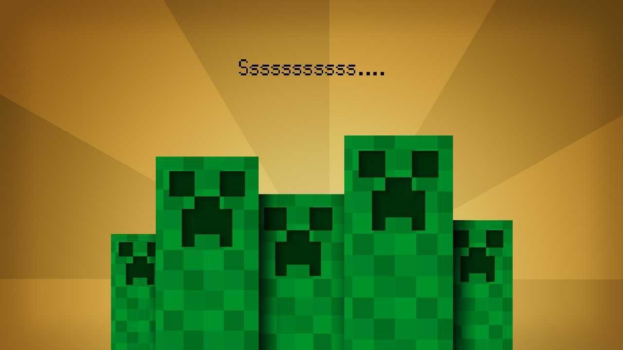 High Quality Of Creeper Minecraft Wallpaper HD Image Smartphone