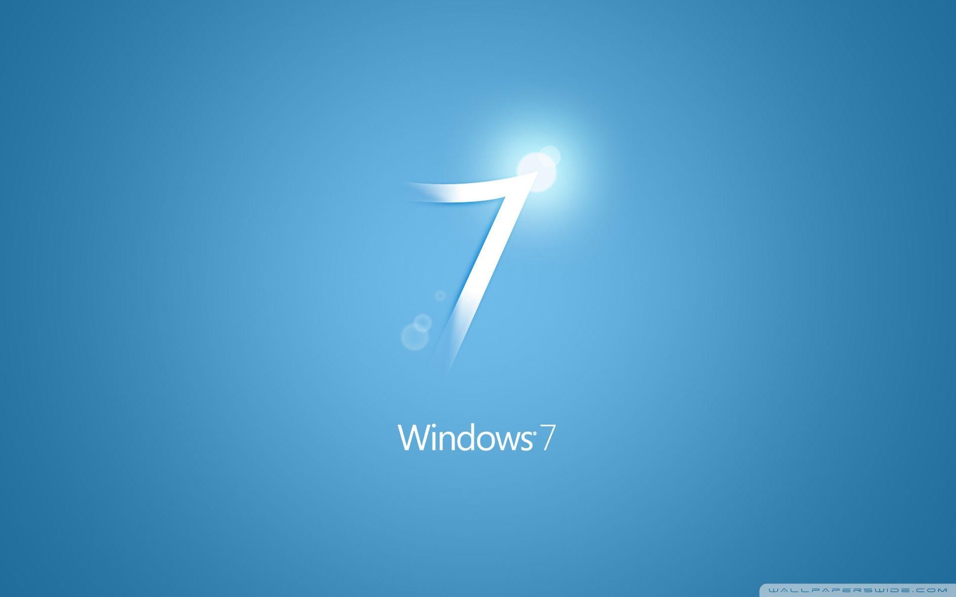 Windows 7 Blue Ultra HD Desktop Background Wallpaper for 4K UHD TV, Widescreen & UltraWide Desktop & Laptop