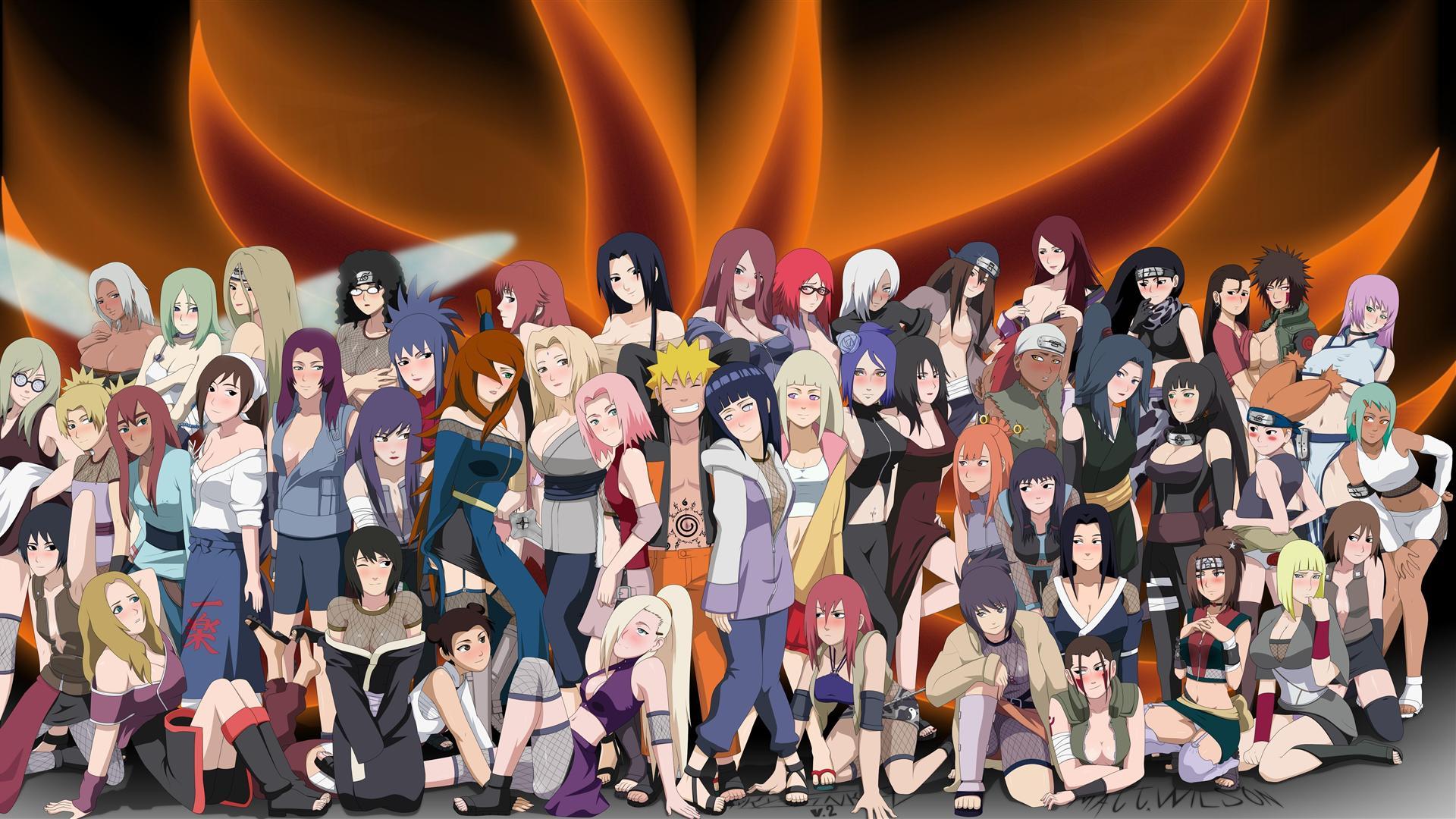 Naruto Full Characters Wallpaper
