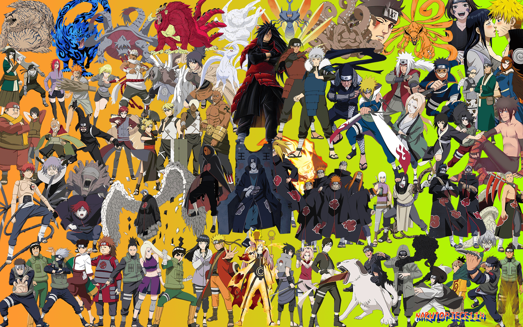 100+] Naruto Shippuden All Characters Wallpapers