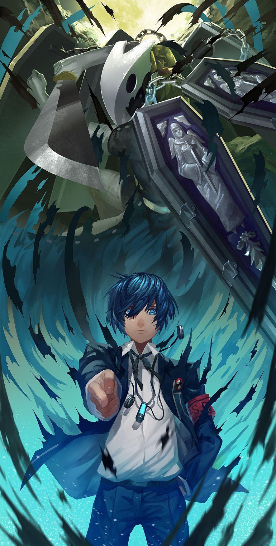 Video games Persona series Persona 4 Persona 3 Thanatos Elizabeth (Persona 3)  wallpaper, 1920x1080, 286511