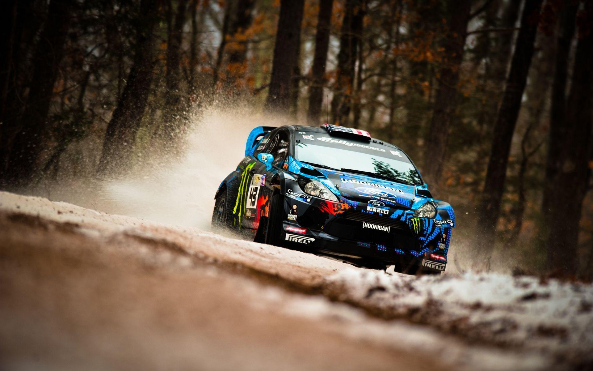 Ken Block Ford Fiesta Rally. Car wallpaper, Rally and Ford