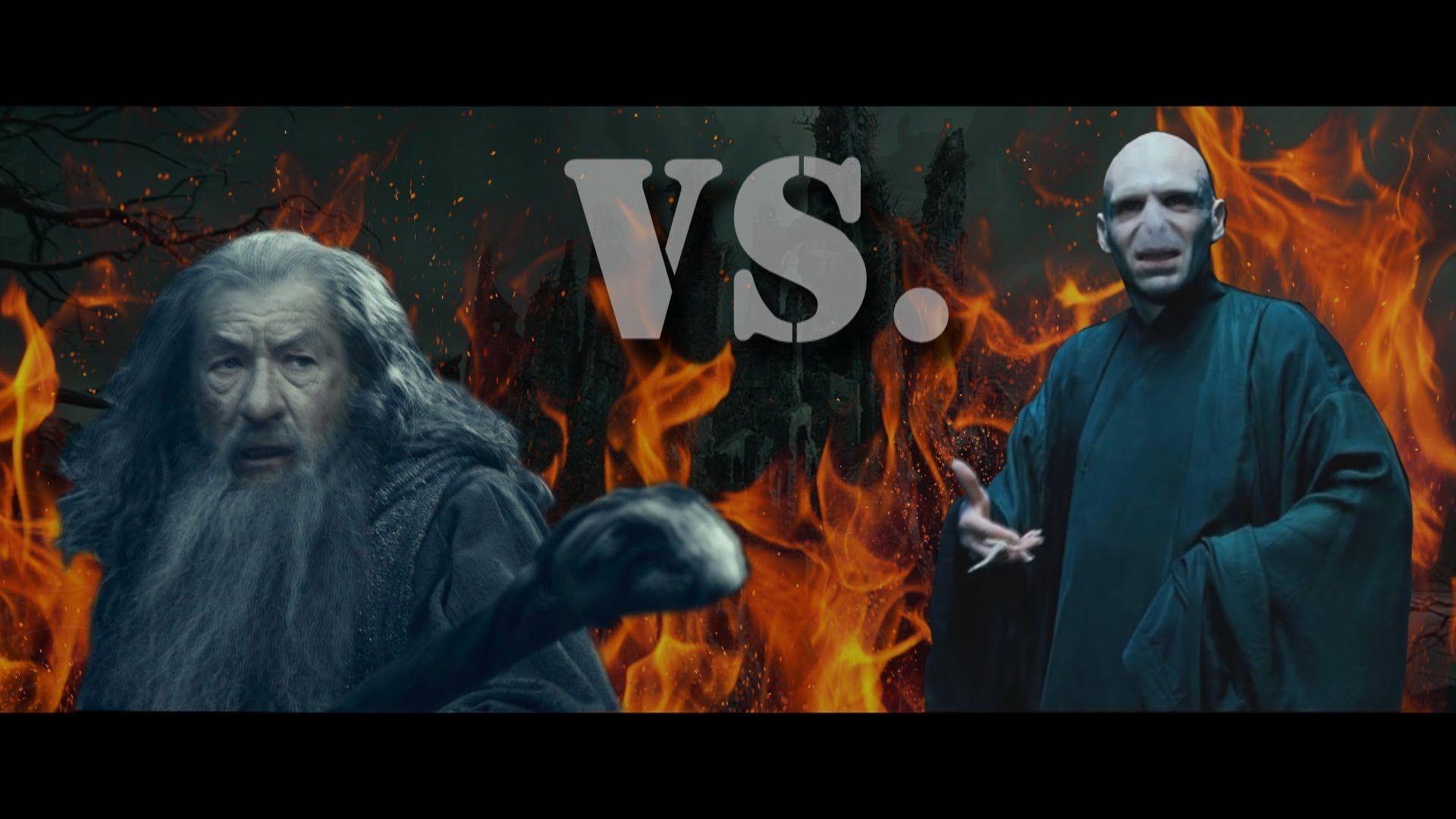 Gandalf vs. Lord Voldemort