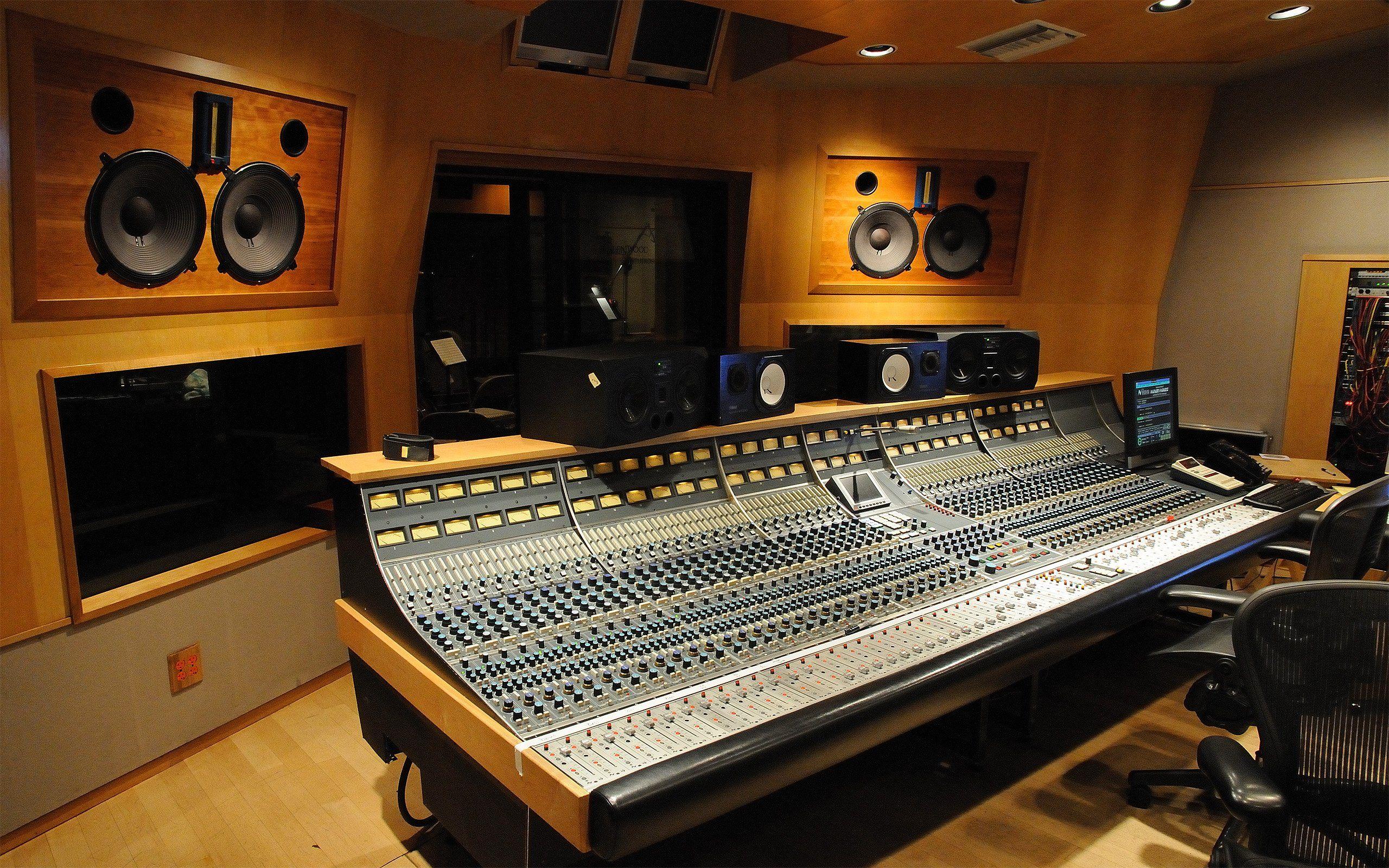 Studio recording wallpaperx1600