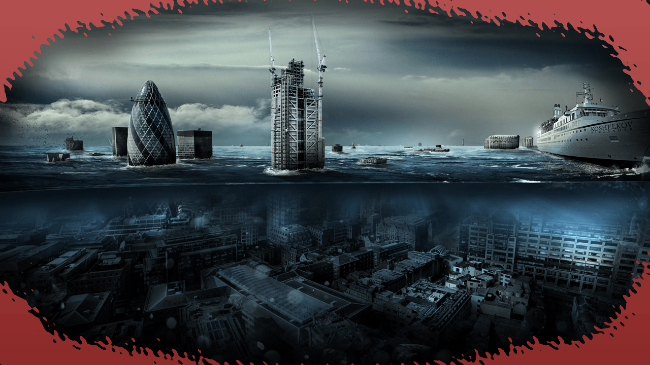 Widescreen Wallpaper: Tsunami, (1280x720, V.84)