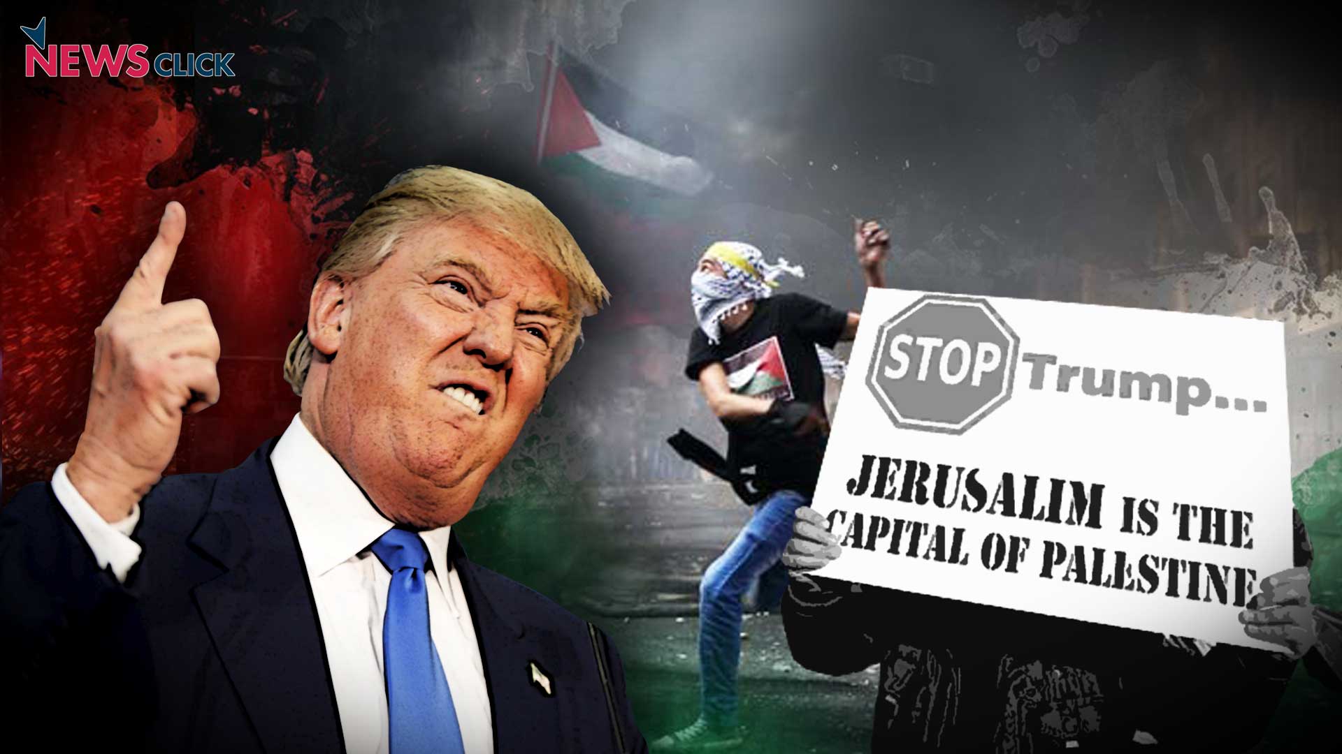 Trump 'Jerusalem Move': Israel Bombs Gaza, Kills Two in Day of Rage