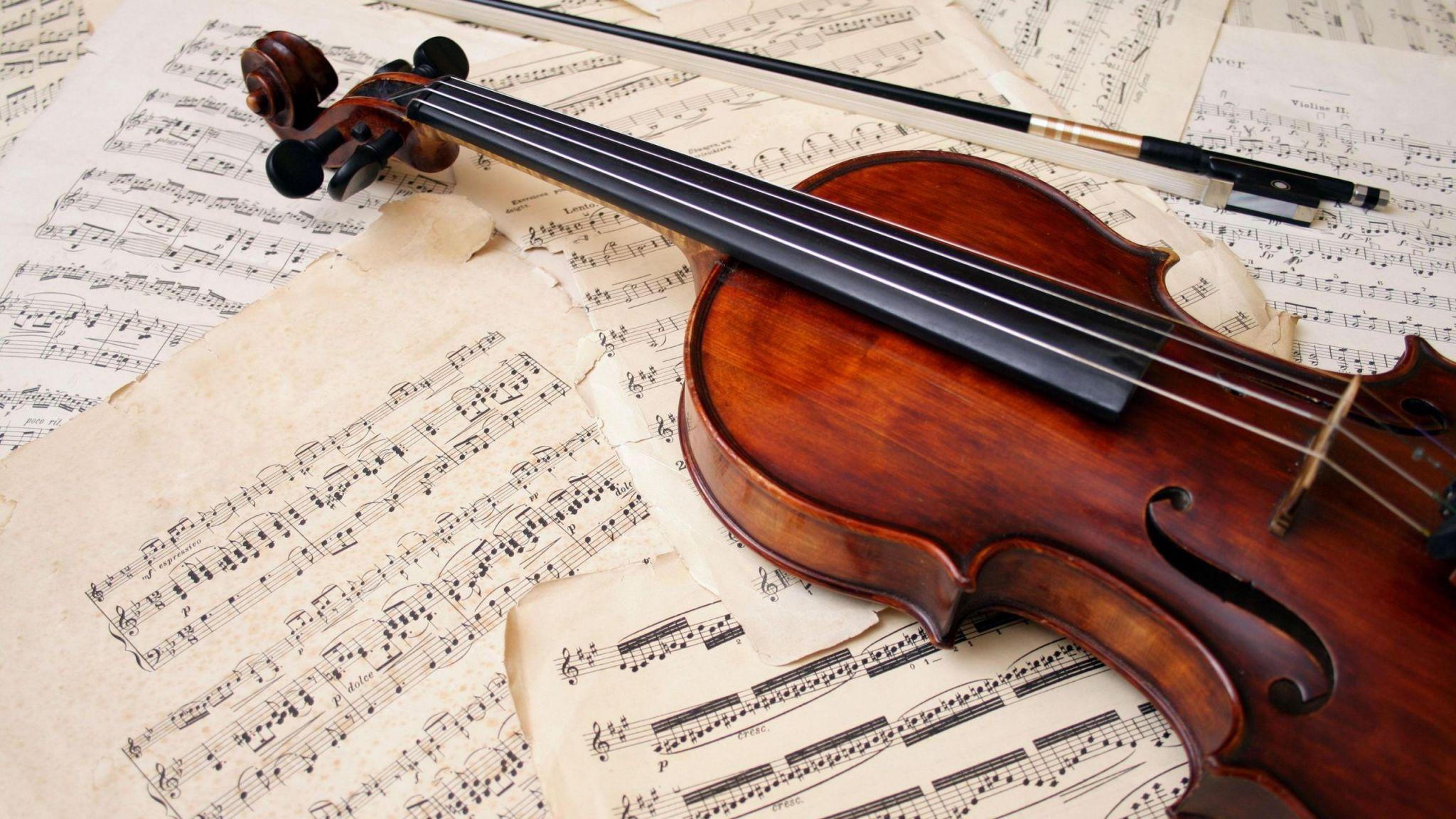 Musical Instrument Wallpaper HD Image Of Laptop