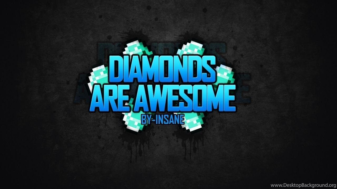 Minecraft Wallpaper Diamond Desktop Background