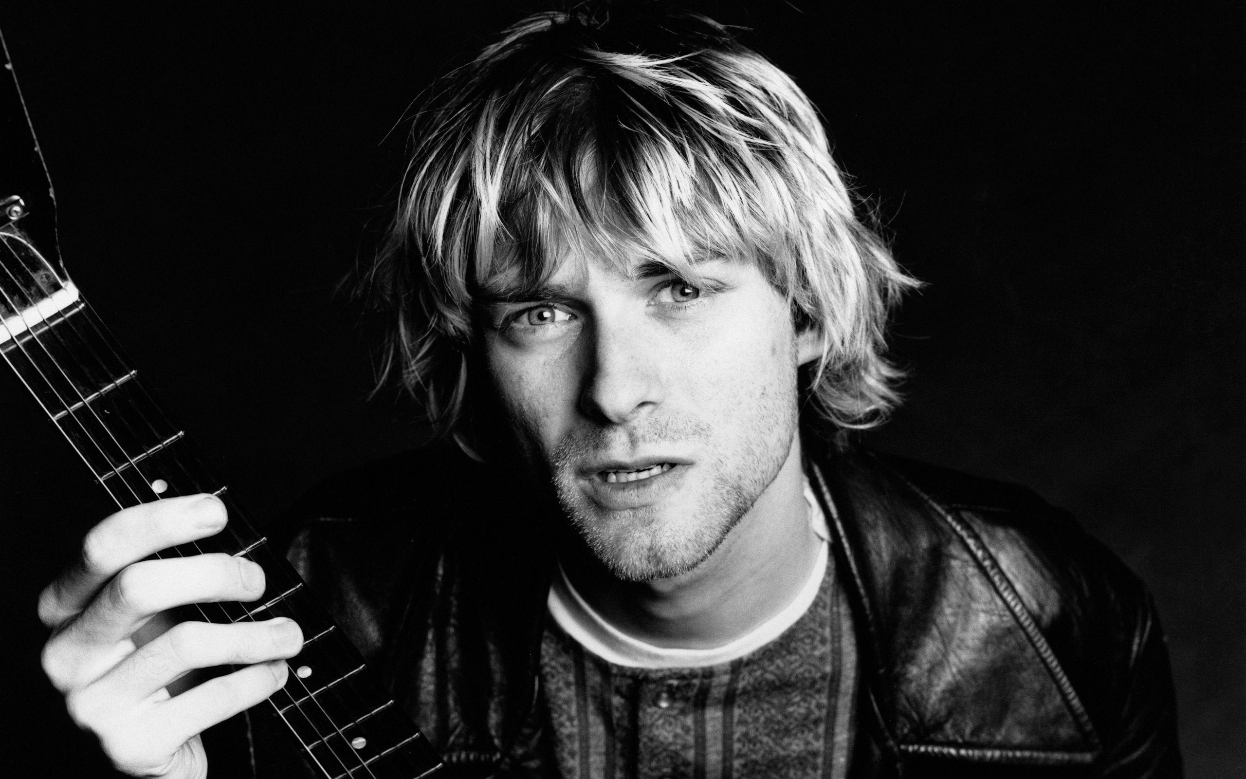 Kurt Cobain Nirvana g wallpaperx1600