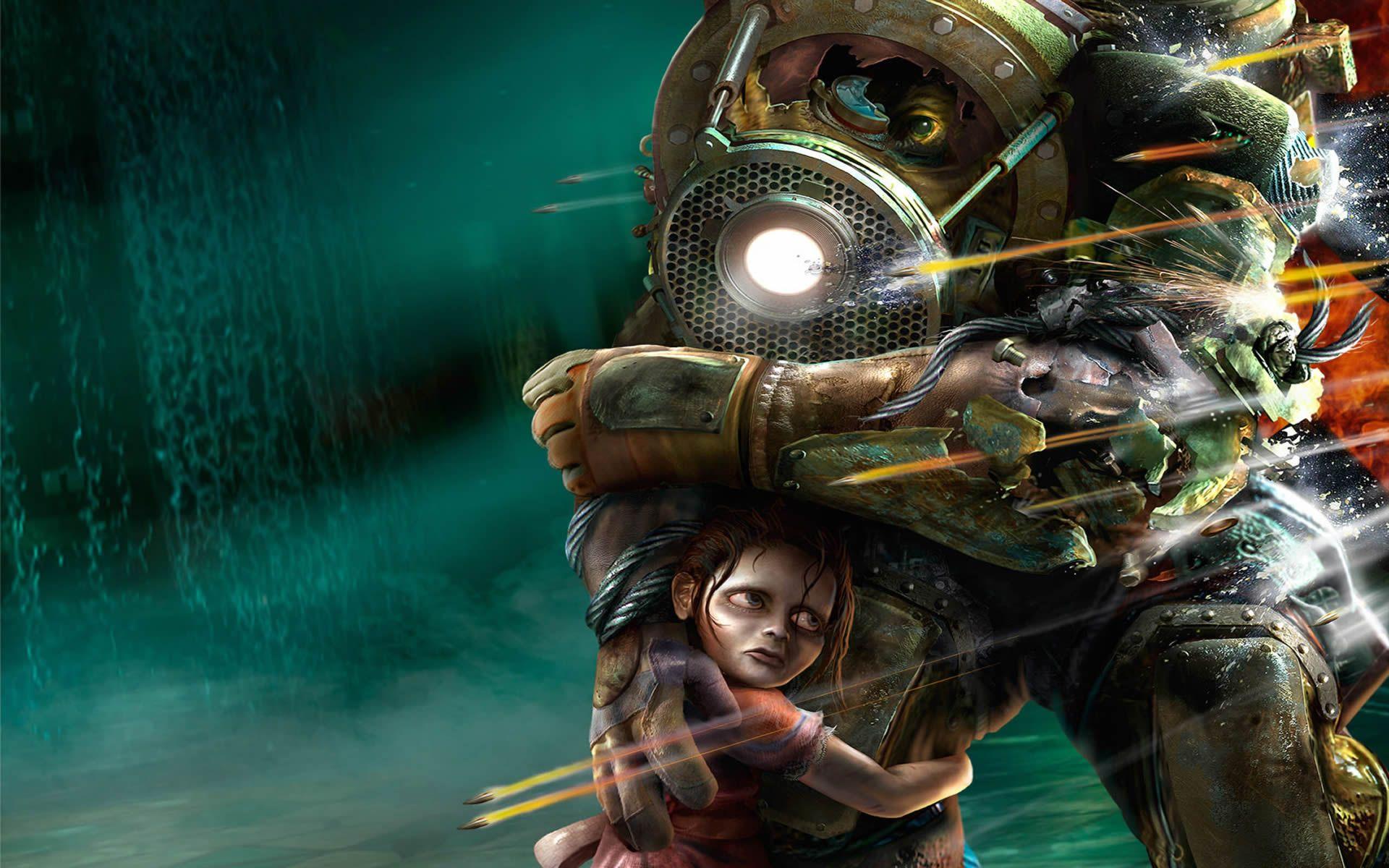 Big Daddy Protecting Little Sister