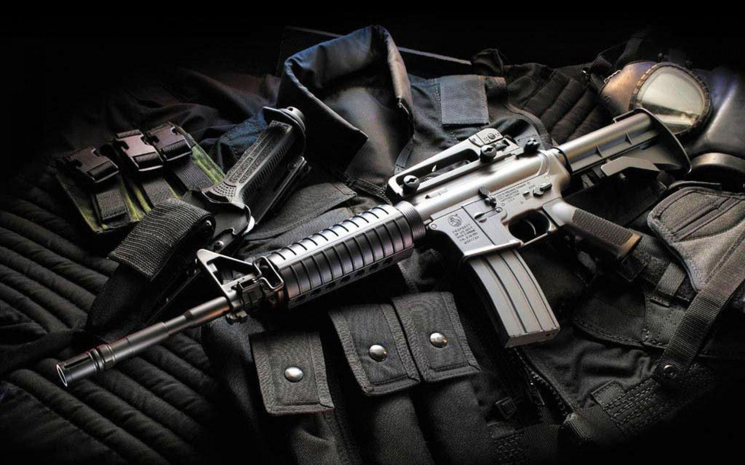 Download 2560x1600 px Gun HD Wallpaper for Free