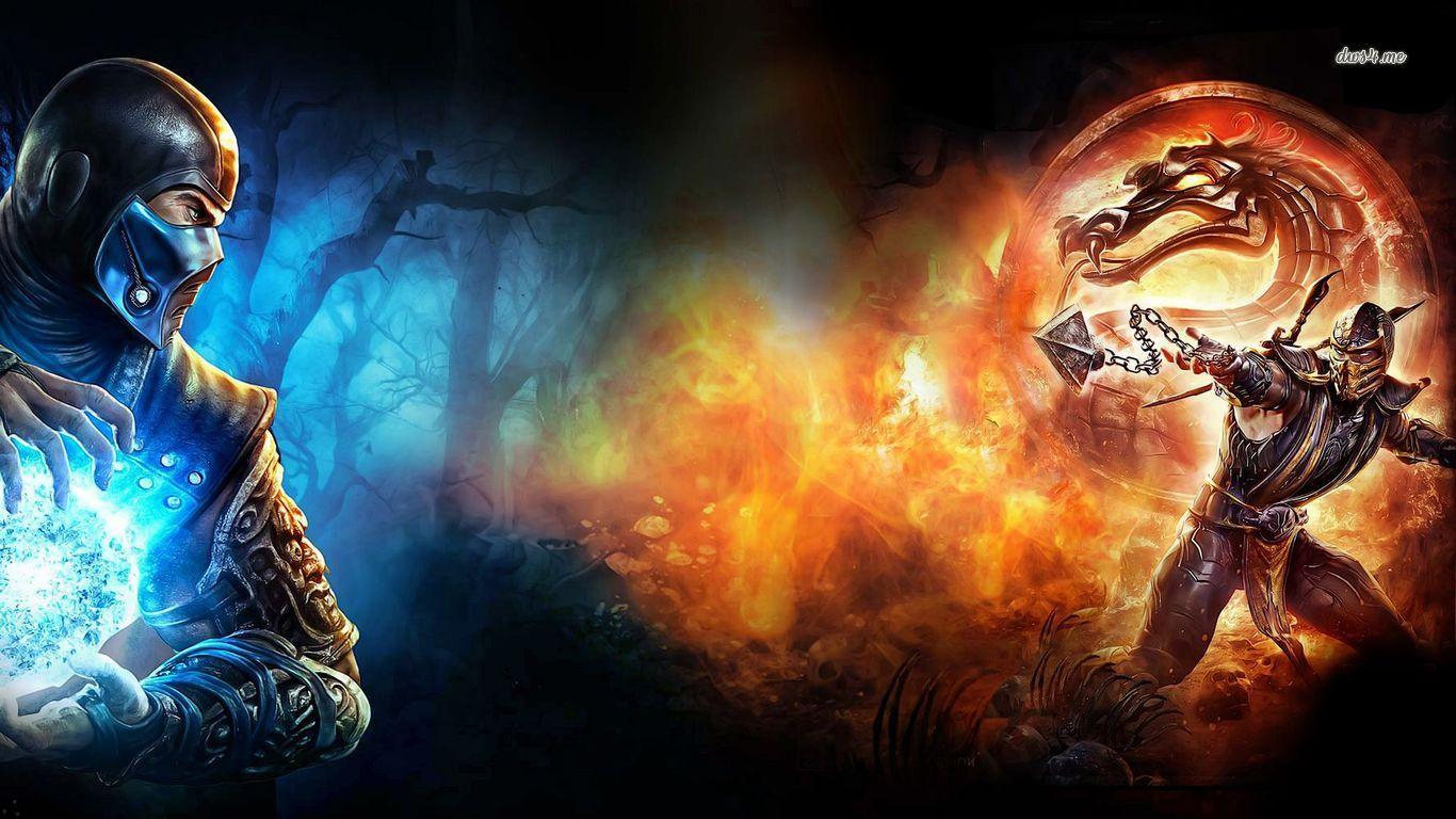 Mortal Kombat 9 Sub Zero Vs Scorpion HD Wallpaper, Background Image