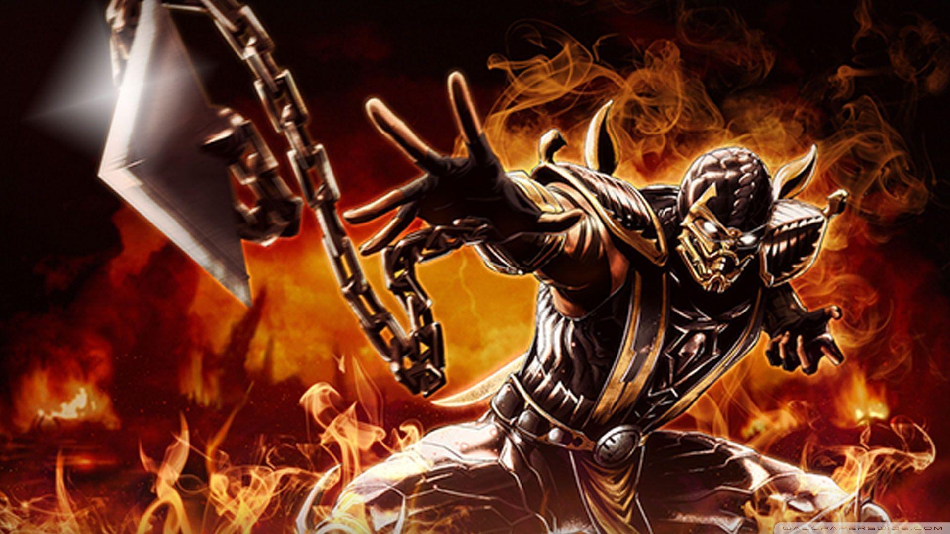 Scorpion Wallpaper Mortal Kombat