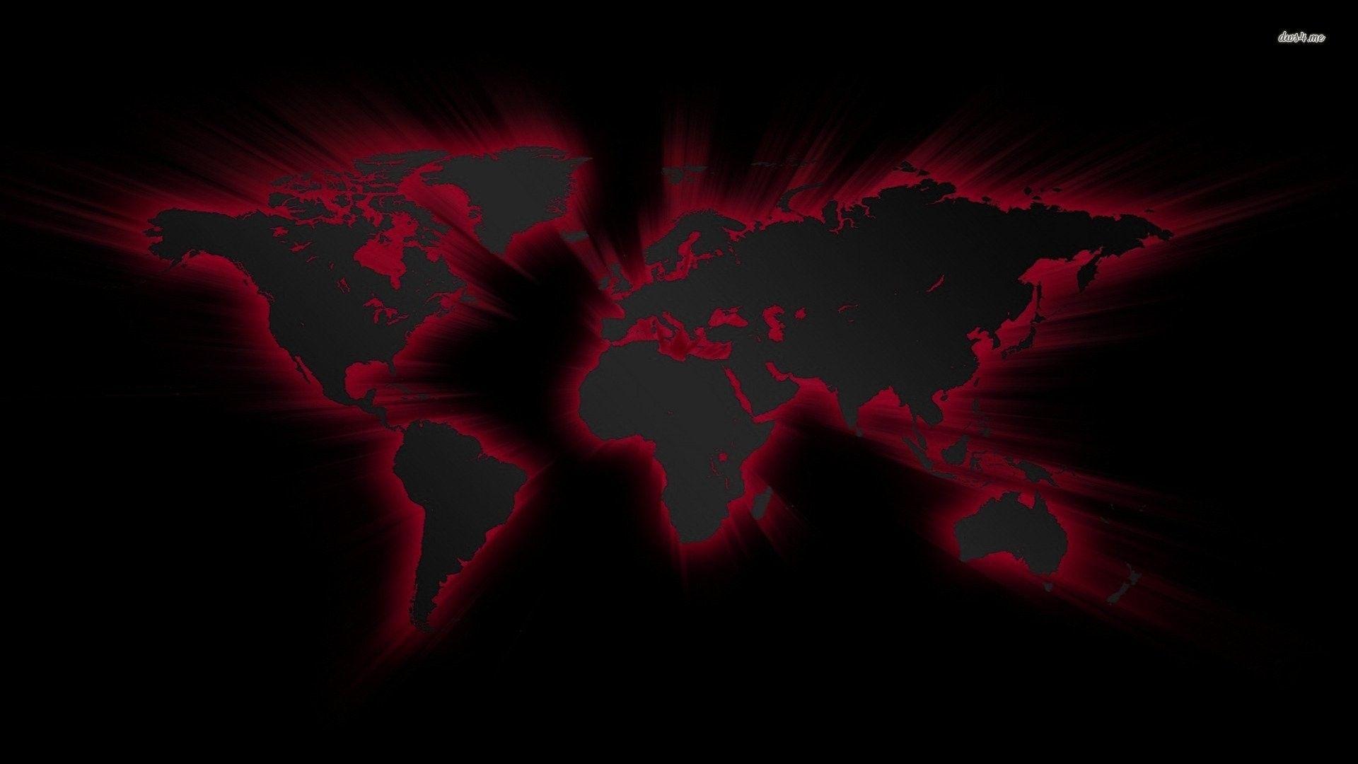 World Map Desktop Picture New World Map Black Background Walldevil