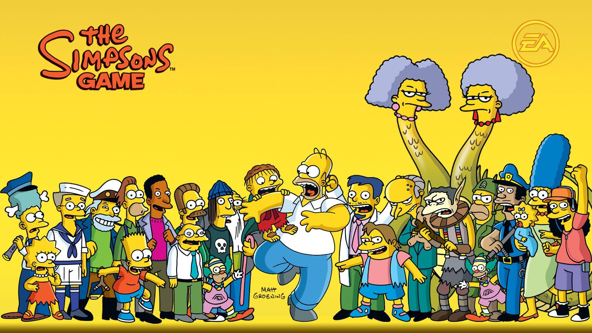 The Simpsons HD Wallpaper