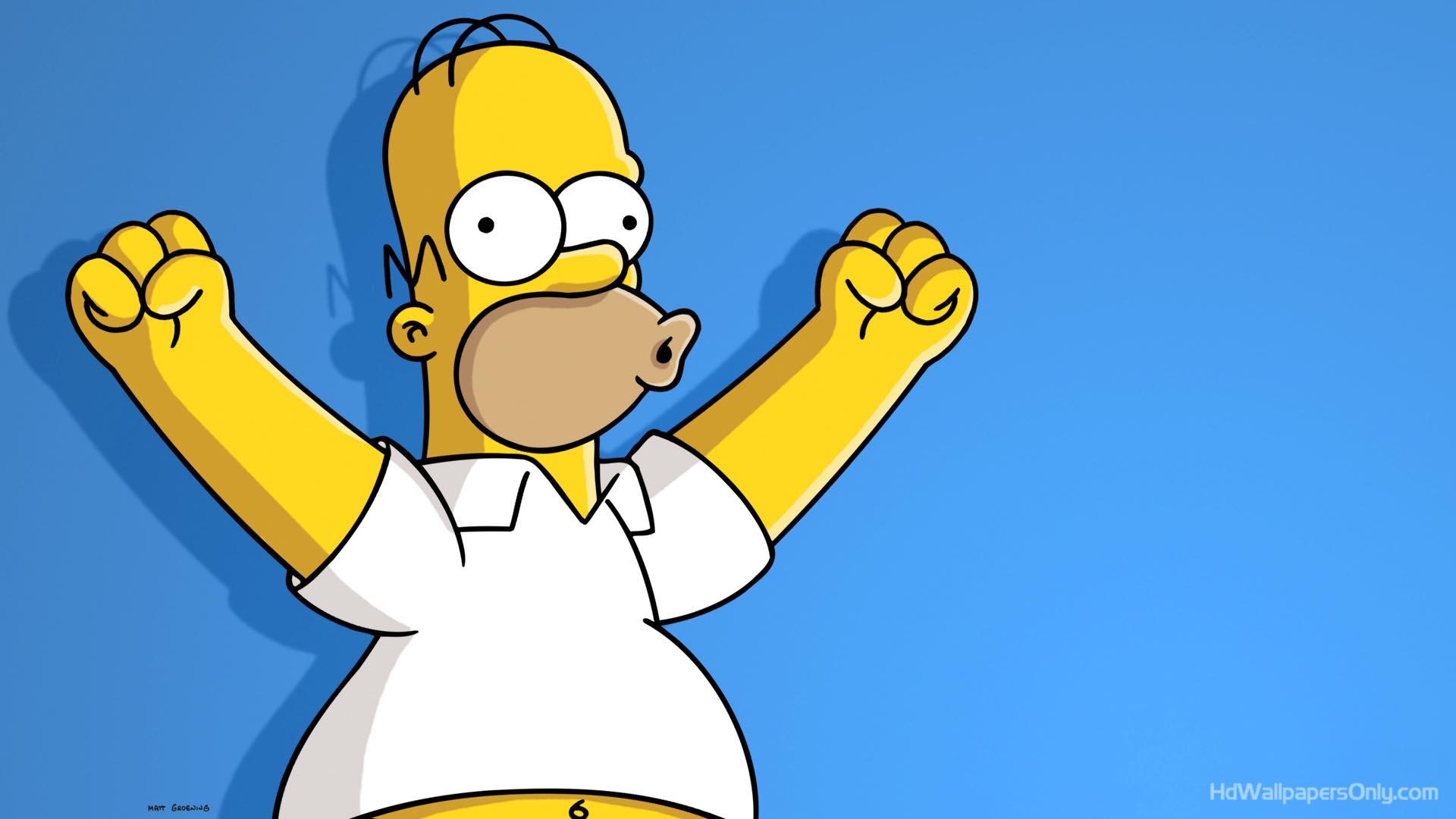 Magnificent FHDQ Wallpaper's Collection: Homer Simpson Wallpaper