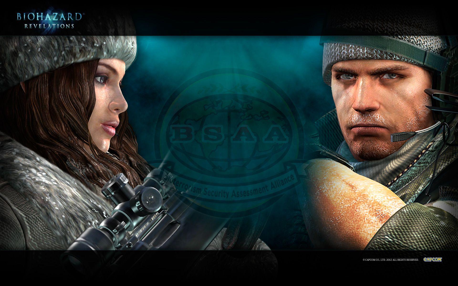 Chris Redfield & Jessica Sherawat Resident Evil Revelations