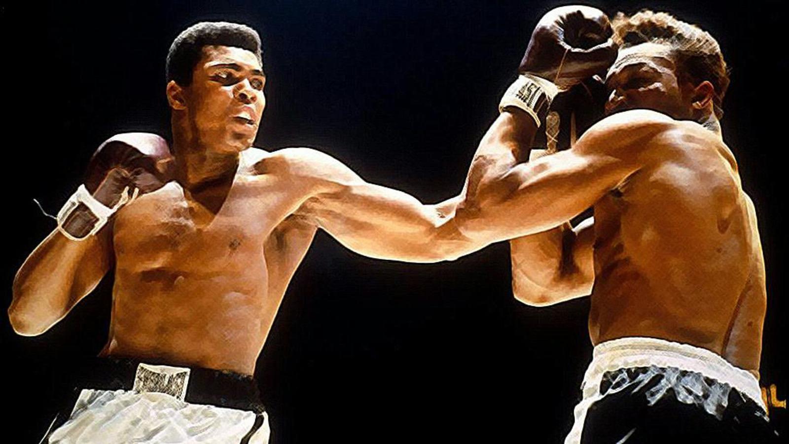 Awesome Muhammad Ali free background for HD 1600x900 desktop