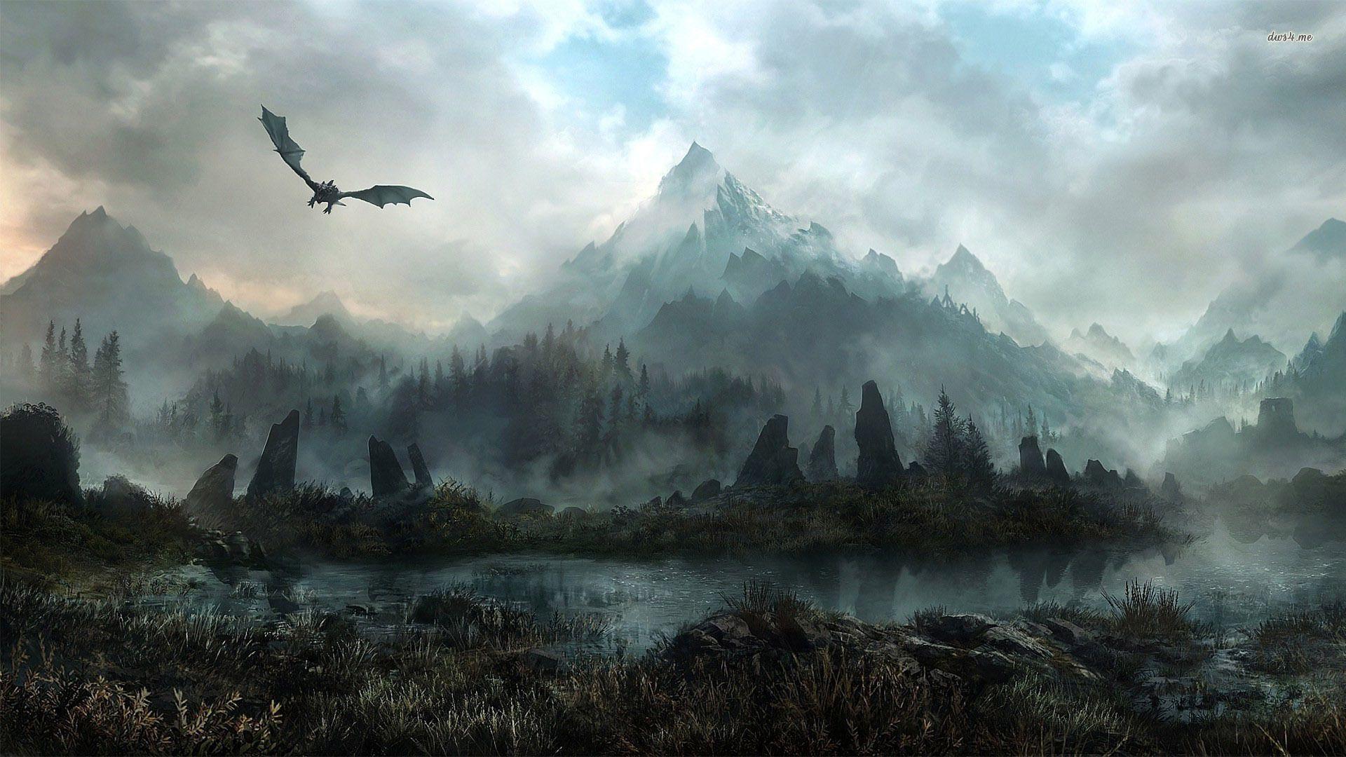 Skyrim Wallpaper Full HD On Wallpaper 1080p HD