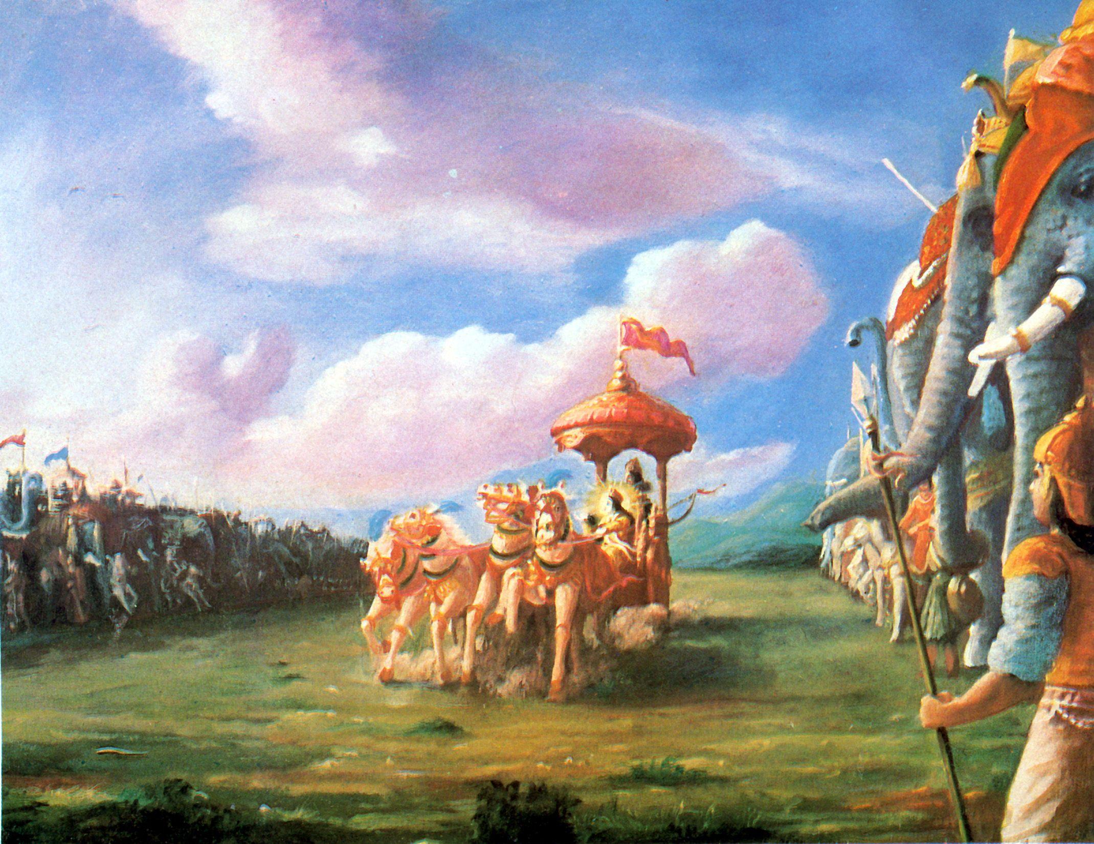 Bhagavad Gita (As It Is): Talks Between Krishna and Arjuna