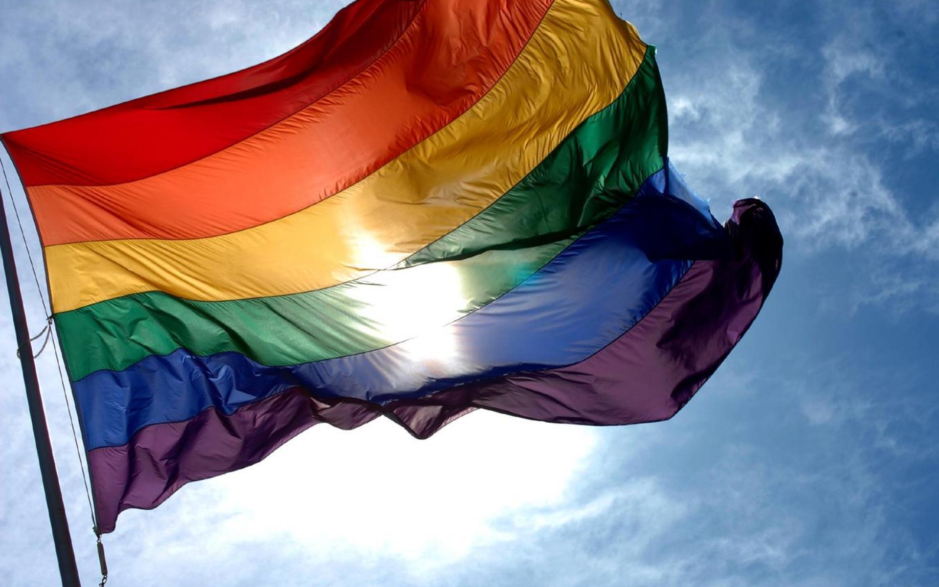 flag, rainbow, lesbian, pride, lgbt background wallpaper