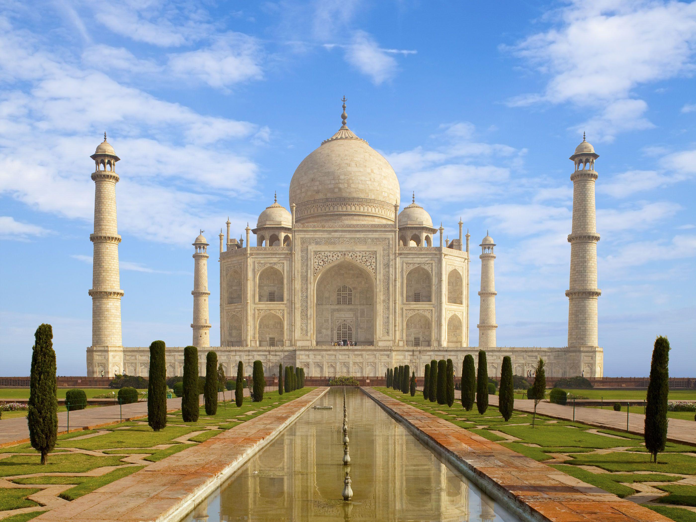 Taj Mahal Wonderful Dektop Wallpaper Free Download