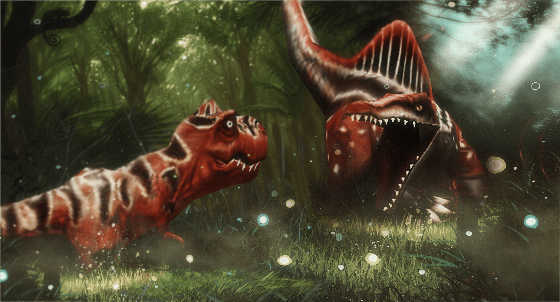Spinosaurus VS T Rex