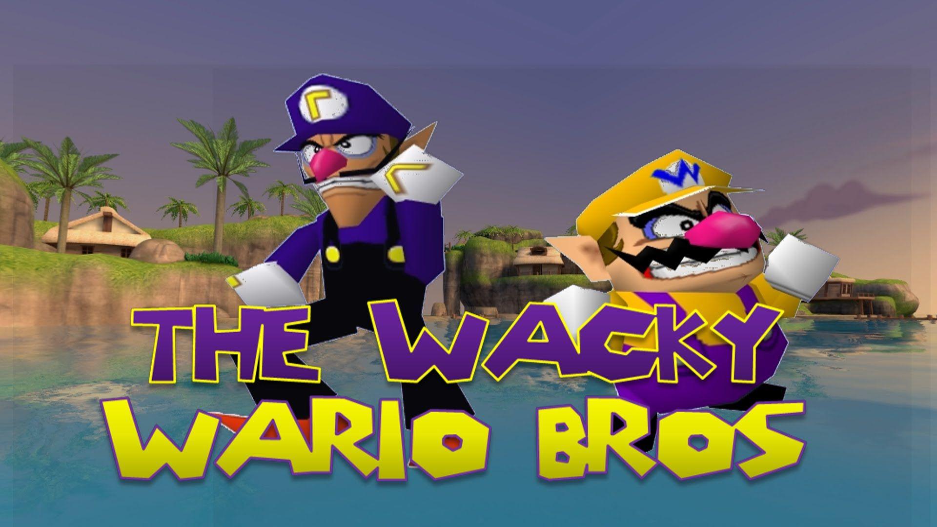 The Wacky Wario bros: Waluigi Origins