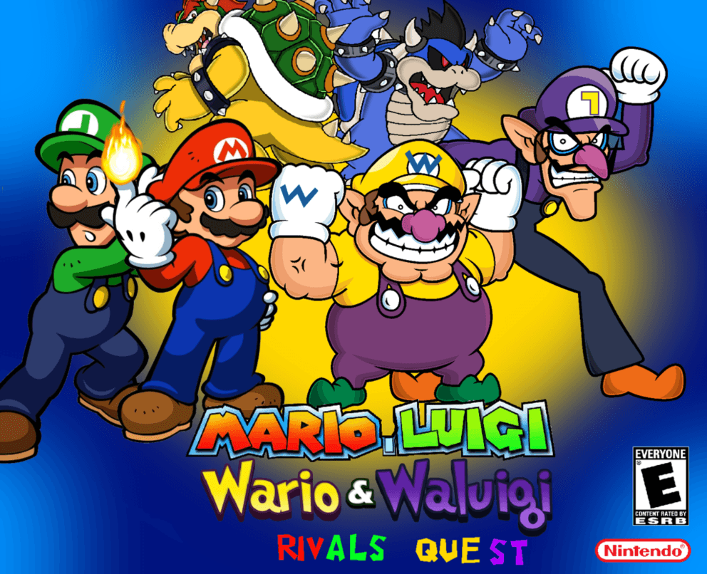 Mario, Luigi, Wario And Waluigi Rival's Quest