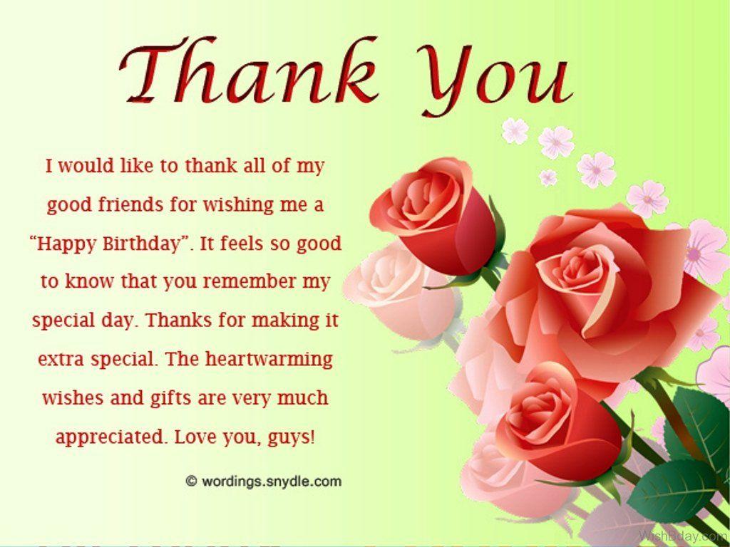 Thank You Message For Birthday Wishes On Facebook 365greetings Com Thank You For Birthday Wishes Thank You Messages Gratitude Birthday Wishes Reply