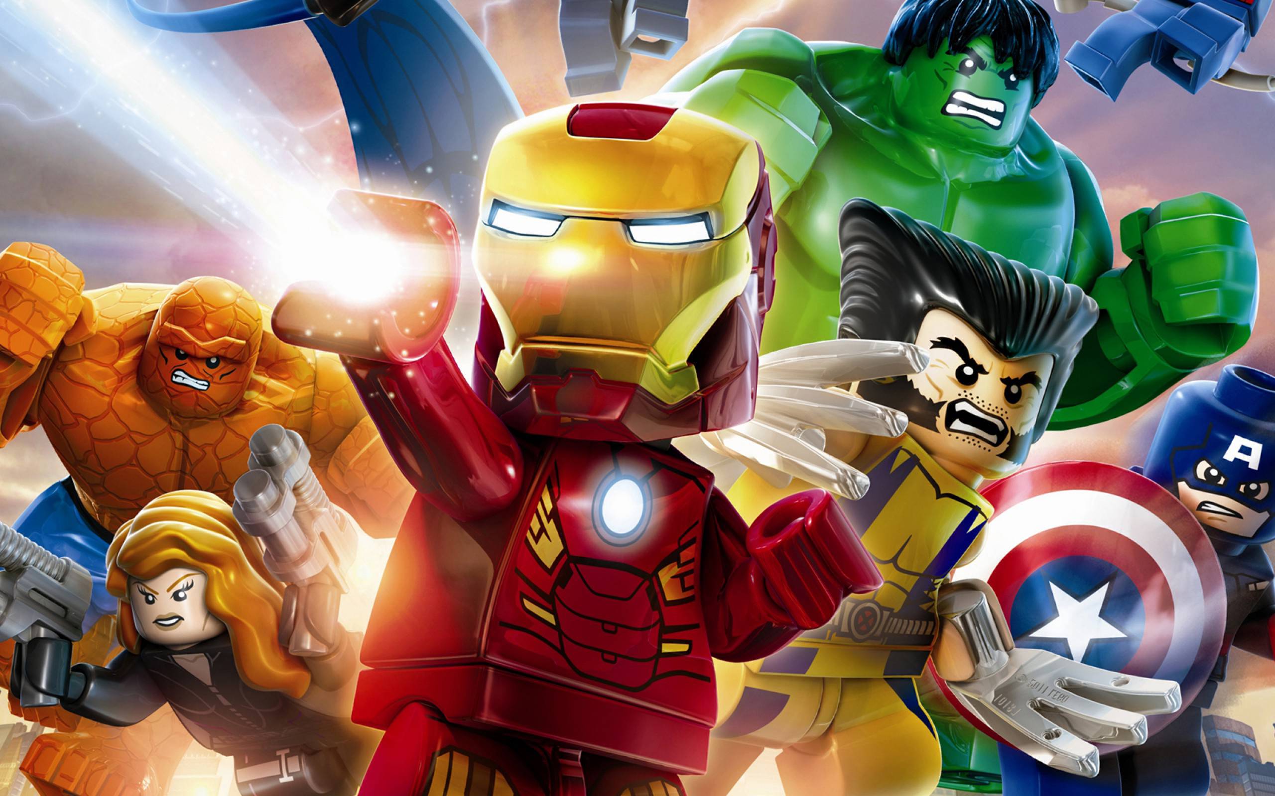 LEGO Marvel Super Heroes HD Wallpaper 7 X 1600