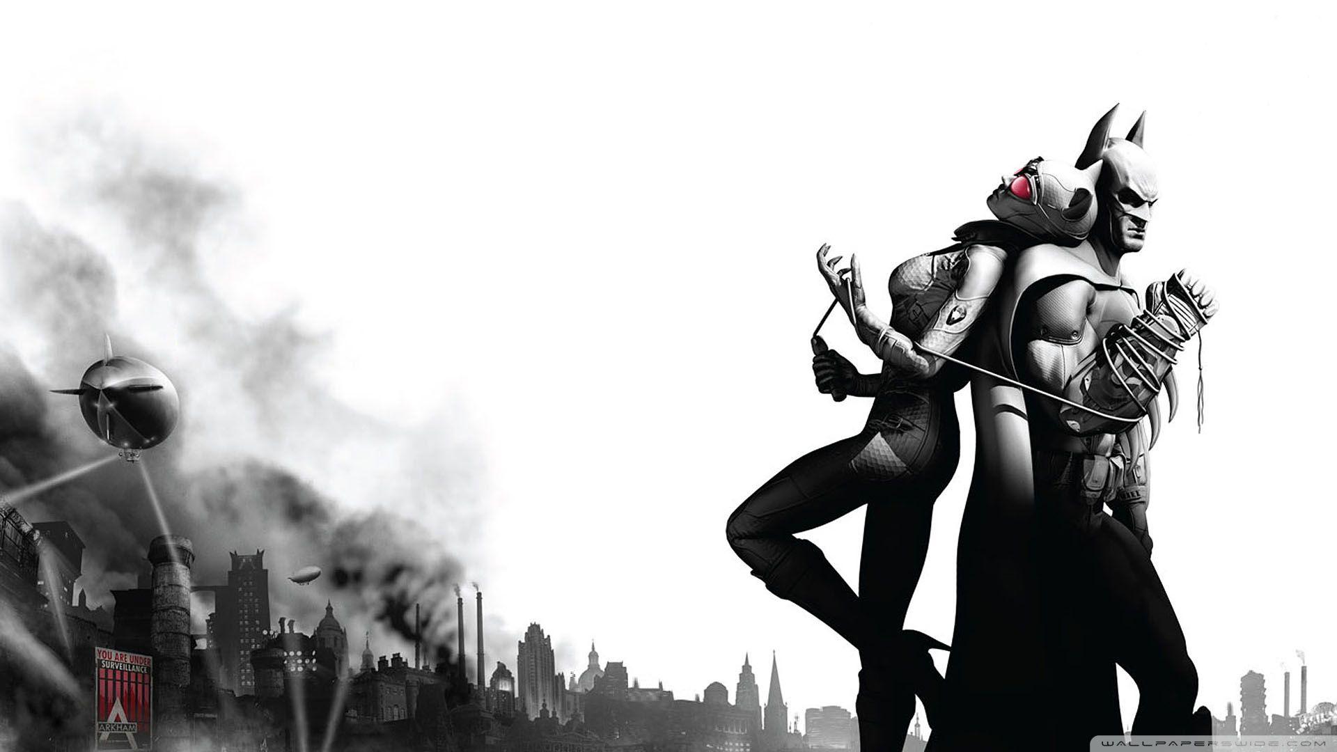 Batman Arkham City Batman & Catwoman ❤ 4K HD Desktop Wallpaper