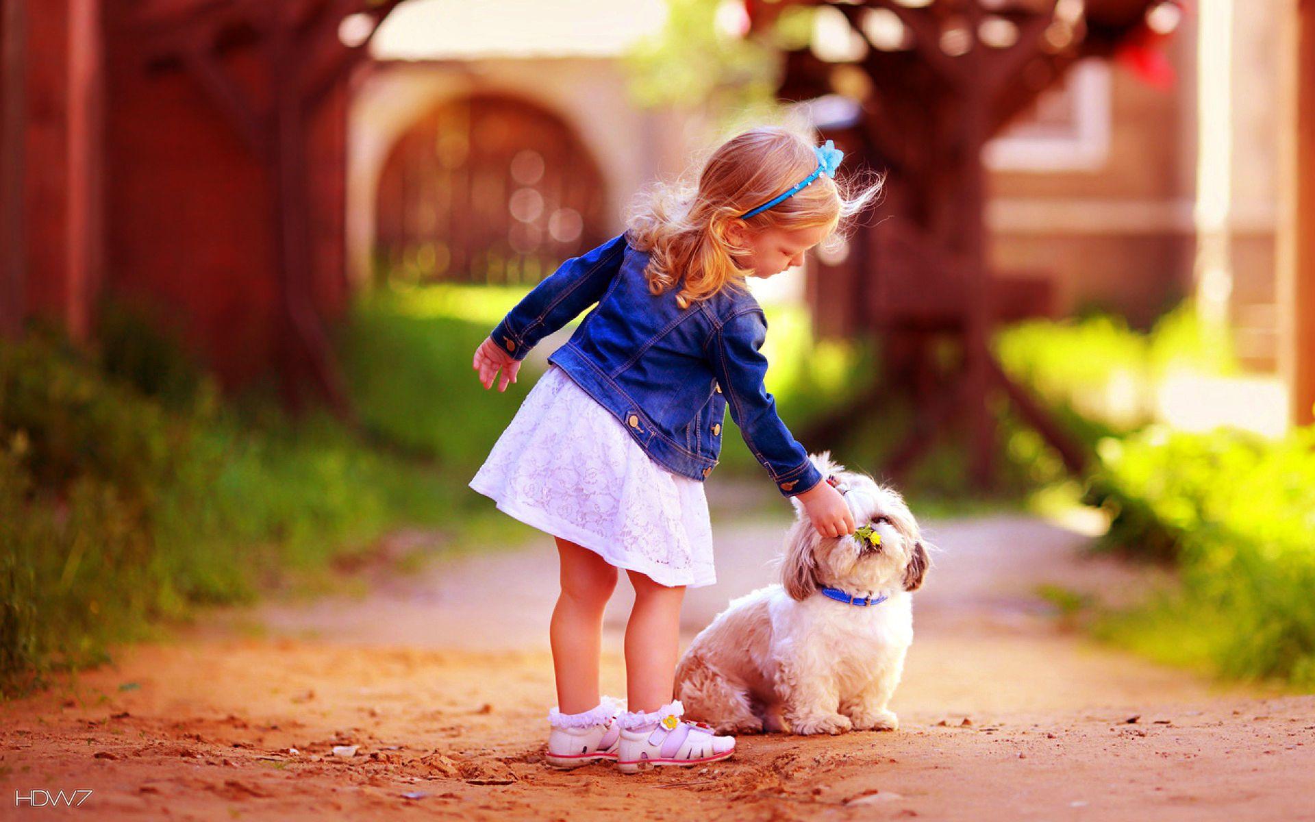 girl with cute dog friendship HD wallpaper. HD wallpaper gallery